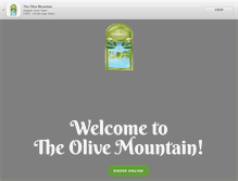 Tablet Screenshot of olivemountainrestaurant.com